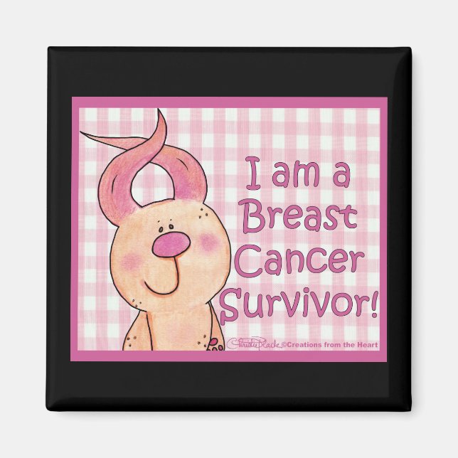 Bröstcancer överlevande magnet (Framsidan)