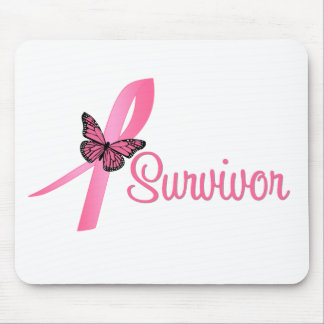 Bröstcancer överlevande Ribbon Musmatta