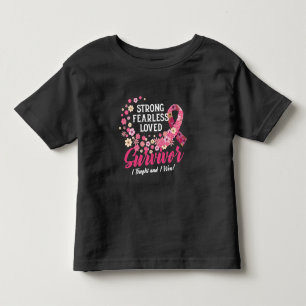 Bröstcancer överlevande Stark, utan fruktlös, blom T Shirt