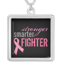 Bröstcancer överlevande Sterling silver Necklace