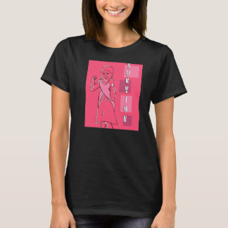 bröstcancer överlevande tee shirt
