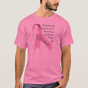 Bröstcancer överlevande tee shirt