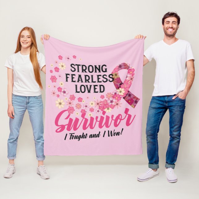 Bröstcancer överlevande utan stark fruktlöshet fleecefilt (På plats)