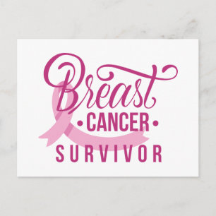 Bröstcancer överlevande vykort