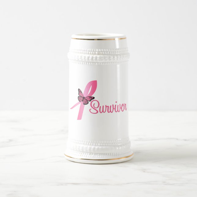 Bröstcancer överlevandeband sejdel (Center)