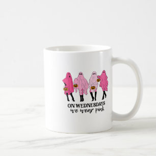 Bröstcancer på onsdag Bära Rosa Kaffemugg