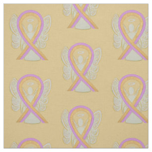 Bröstcancer Phyllodes Tumor Ribbon Angel Fabric Tyg