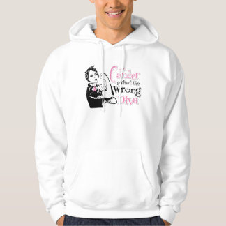 Bröstcancer plockade fel diva sweatshirt