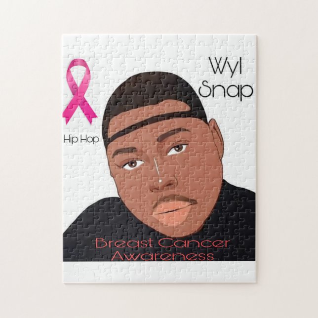 Bröstcancer Pussel (Vertikal)