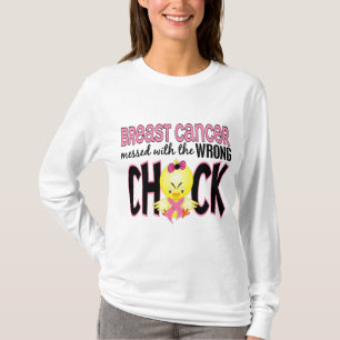Bröstcancer röra med den fla chicken tröja