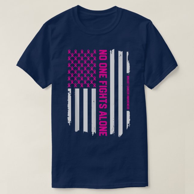 Bröstcancer Rosa Breast Cancer Awareness T Shirt (Design framsida)