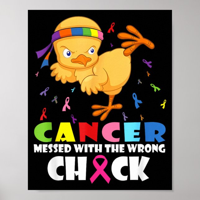 Bröstcancer Rotade med Fel Tjej Poster (Framsidan)