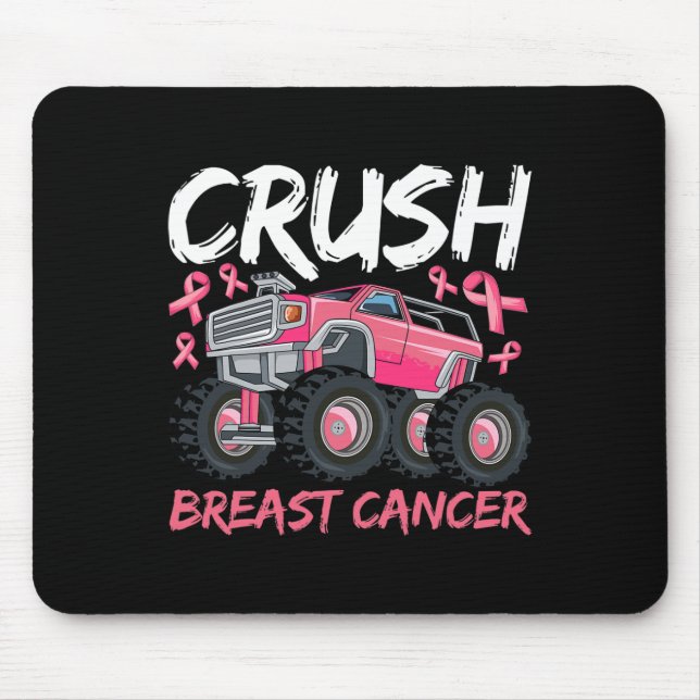 Bröstcancer Shirts För barn Musmatta (Framsidan)