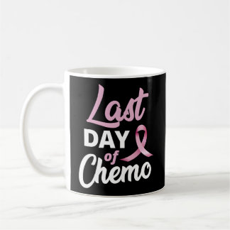 Bröstcancer sista dagen för tillfrisknande av chem kaffemugg
