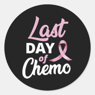 Bröstcancer sista dagen för tillfrisknande av chem runt klistermärke