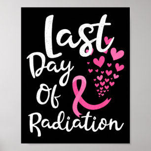 Bröstcancer Strålbehandling förra dagen Poster