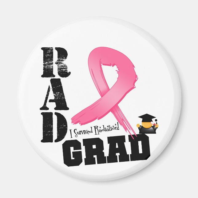 Bröstcancer Strålbehandling RAD Grad Magnet (Framsidan)