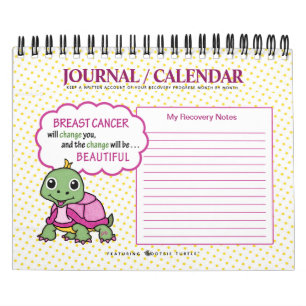 Bröstcancer SurvivorRecoveryQuotes/noterar Kalender
