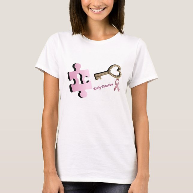 Bröstcancer T-shirt (Framsida)