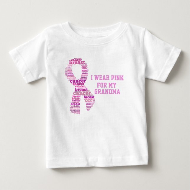 bröstcancer t shirt (Framsida)