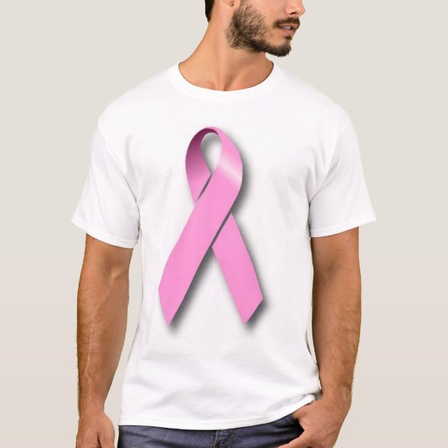 Bröstcancer Tee Shirt (Framsida)