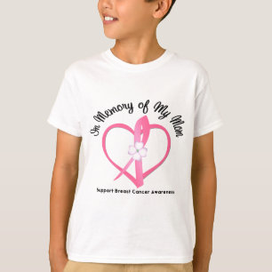 Bröstcancer till minne av min Mamma Tee Shirt