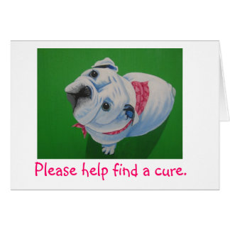 bröstcancer tjurhund OBS kort