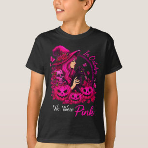 Bröstcancer vittnar i oktober vi Bära Rosa Autu T Shirt