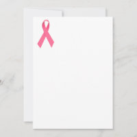 Bröstcancerband Inbjudan