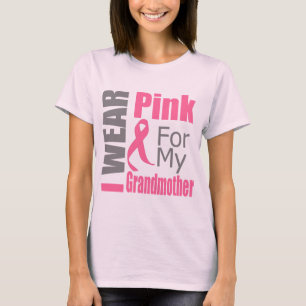 Bröstcancerbandet ha på sig jag den rosa farmode tee