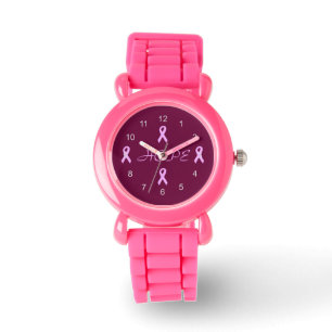 Bröstcancerhopp Armbandsur