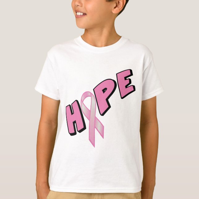 Bröstcancerhopp Tee Shirt (Framsida)
