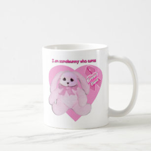 Bröstcancerkaninmugg Kaffemugg