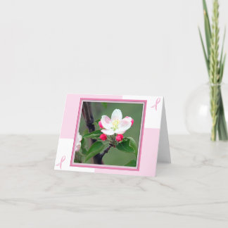 Bröstcancerkort; Breast Cancer Awareness Card Kort