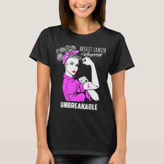 Bröstcancerkrigare Obrytbar T Shirt
