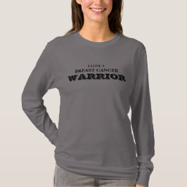 BRÖSTCANCERKRIGARE T SHIRT
