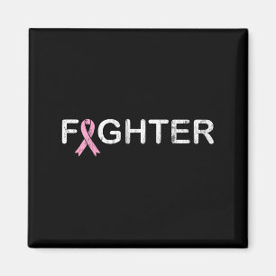 Bröstcancerkrigaren Världsdagen Illustration Magnet