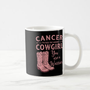 Bröstcancermånaden fick fel Cowgir Kaffemugg
