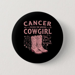 Bröstcancermånaden fick fel Cowgir Knapp
