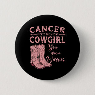 Bröstcancermånaden fick fel Cowgir Knapp