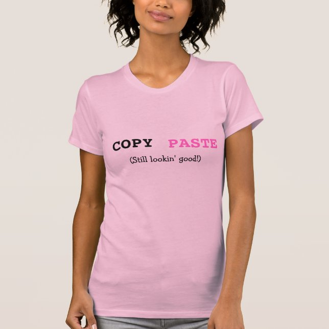 Bröstcancermånadkopiera-förflutna Tee (Framsida)