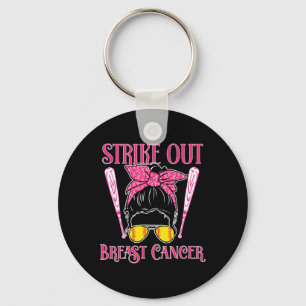 Bröstcancermedvetande - Mjuktll Slå Ut Rosa R Nyckelring