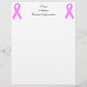 Bröstcancermedvetenhet Brevhuvud
