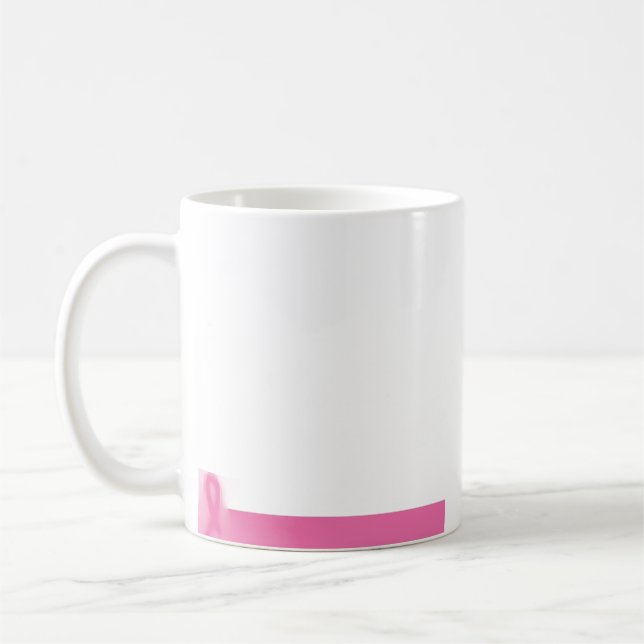 Bröstcancermedvetenhet Kaffemugg (Vänster)