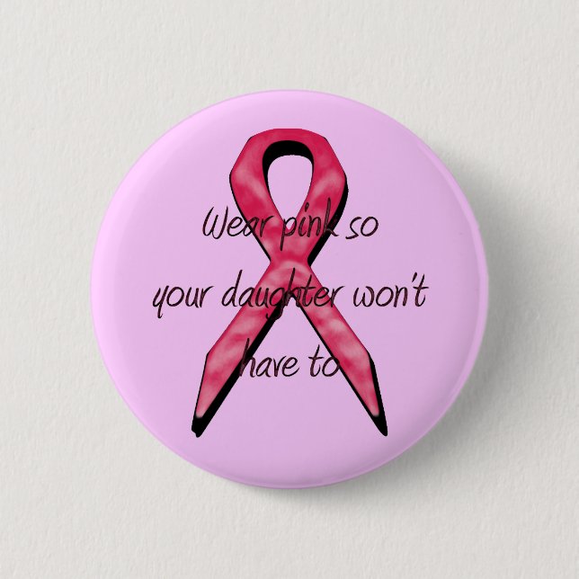 bröstcancermedvetenhet knapp (Framsida)