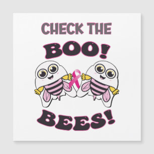 Bröstcancermedvetenhet Kontrollera Boo-Bees