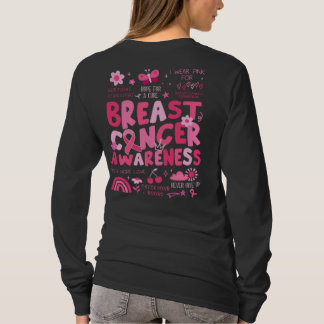 Bröstcancermedvetenhet Långärmad Tröja