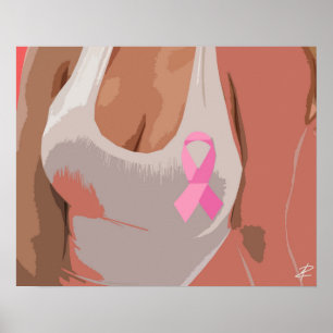 Bröstcancermedvetenhet Poster