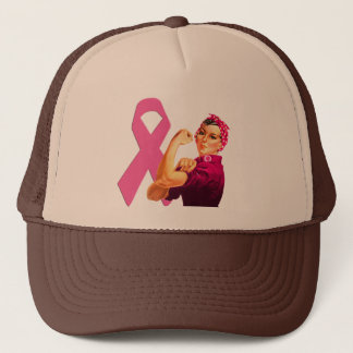 Bröstcancermedvetenhet Rosie riveteren Keps