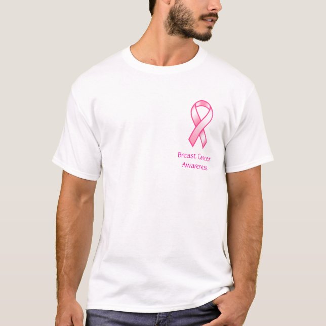 Bröstcancermedvetenhet T-shirt (Framsida)